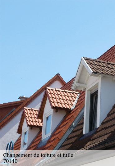 Changement de toiture et tuile  pesmes-70140 Couvreur Decobecq père et fils 
