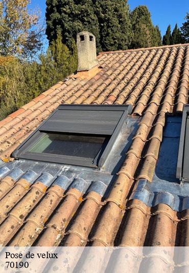Pose de velux  boulot-70190 Couvreur Decobecq père et fils 