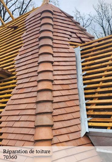 Réparation de toiture  traves-70360 Couvreur Decobecq père et fils 
